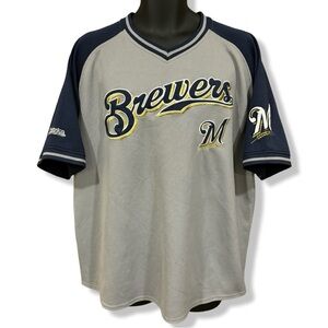 Milwaukee Brewers Pullover / Warm Up Jersey